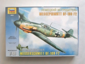 ZVEZDA 1/48 4802 MESSERSCHMITT Bf 109 F2